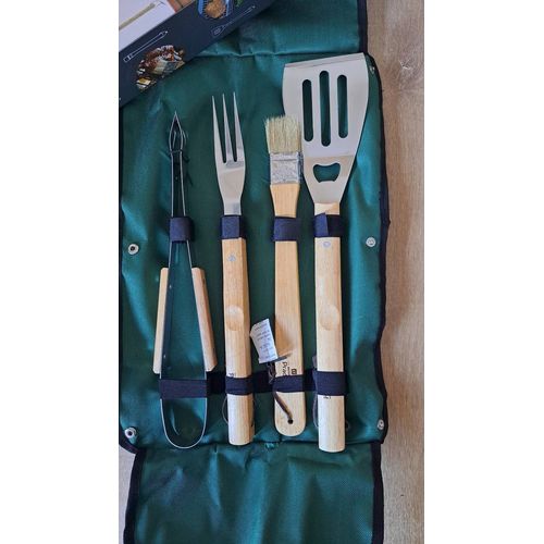 Set Kit Barbecue Pradel 4 Ustensiles