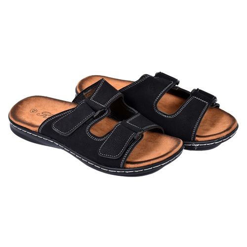 Sandales Premiums Chaussure D'été Qualité Et Confort Su2572 Noir