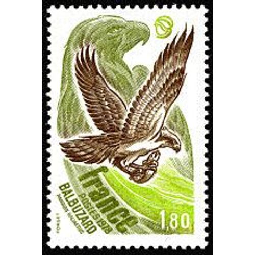 Série Nature : Le Balbuzard Année 1978 N° 2018 Yvert Et Tellier Luxe