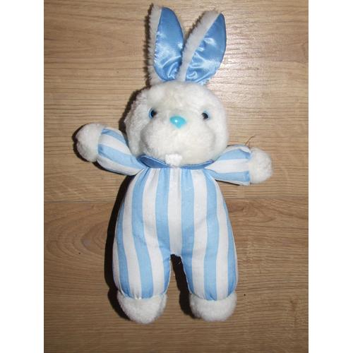 Lapin Pampers Rayé Bleu 27 Cm