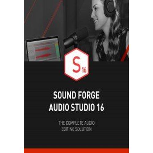 Sound Forge Audio Studio 16 - Logiciel En Téléchargement - Pc