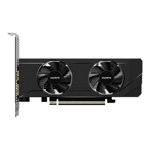 Gigabyte Radeon RX 6400 D6 LOW PROFILE 4G - Carte graphique - Radeon RX 6400 - 4 Go GDDR6 - PCIe 4.0 profil bas - HDMI, DisplayPort