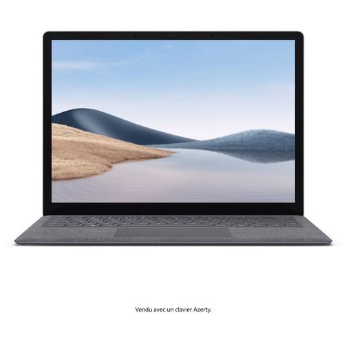 Microsoft Surface Laptop 4 - Ryzen 5 4680U 2.2 GHz 8 Go RAM 256 Go SSD Argent AZERTY