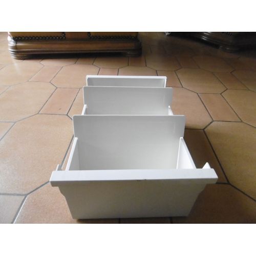 Bac À Fiches Sans Couvercle Pour Fiches Pour Environ 1000 Fiches A5 P.V.C Beige . Helit 62013