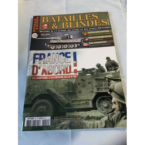 Magazine Batailles Et Blindes N°55