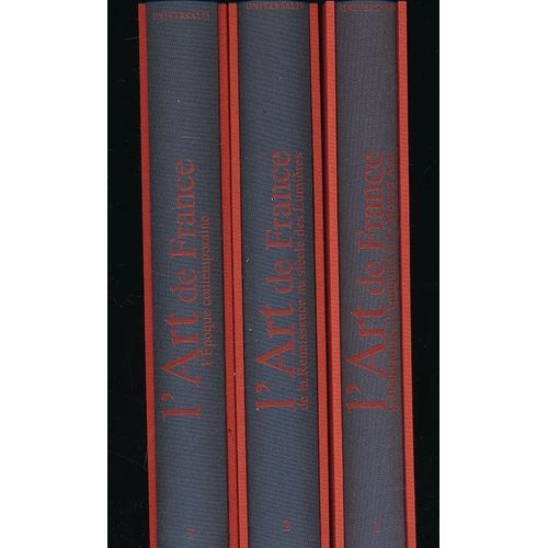 L'art De France. Complet 3 Volumes