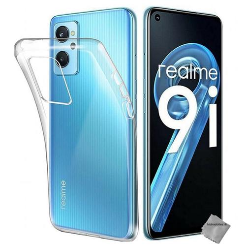 Housse Etui Coque Oppo A36 / A76 / A96 / Realme 9i + Verre Trempe - Transparent Tpu