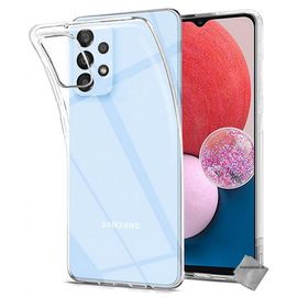 Housse Etui Coque Silicone Gel Samsung Galaxy A13 4g + Film Ecran - Transparent Tpu