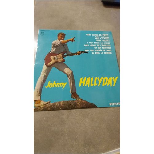33 Tours ..25 Cm Johnny Hallyday, Viens Danser Le Twist Twist