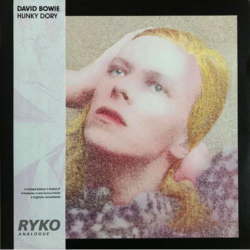 David Bowie Hunky Dory 2 Lps Ryko Vinyles Transparents