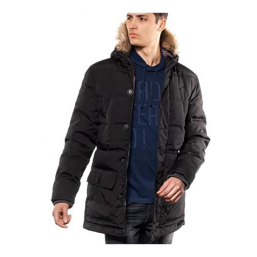 Japan Rags Parka Homme Garuda1 Noir