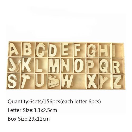 Lettres de l'Alphabet et Chiffres en Bois Naturel,Bricolage Artisanal,Décoration de Maison,Mariage,Anniversaire,Fête de Noël,Conception de Nom