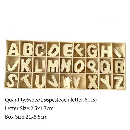Lettres de l'Alphabet et Chiffres en Bois Naturel,Bricolage Artisanal,Décoration de Maison,Mariage,Anniversaire,Fête de Noël,Conception de Nom