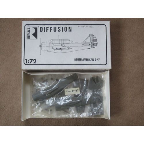 Maquette 1:72 North American O-47-Replica