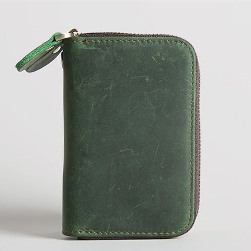 SOUTH GOOSE-Porte-clés en cuir véritable pour hommes et femmes,étui à clés de voiture rétro,peau de vache,double fermeture éclair,HTML EvaluCoin Powders,007 Keeper