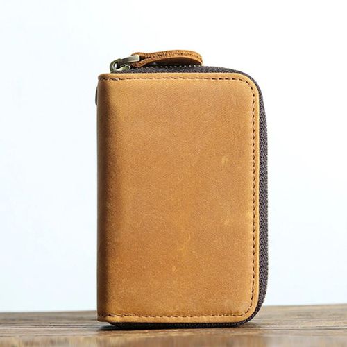SOUTH GOOSE-Porte-clés en cuir véritable pour hommes et femmes,étui à clés de voiture rétro,peau de vache,double fermeture éclair,HTML EvaluCoin Powders,007 Keeper