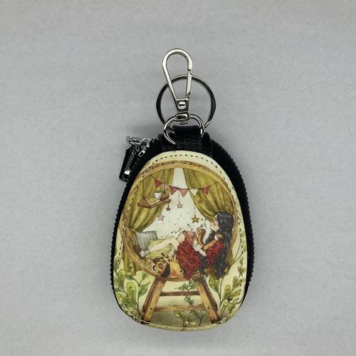 Général clé de voiture cas briquet sac dessin protection couverture hommes et femmes étui à clés Porta Chaves Purse Porta Chave Funda LNashA-19