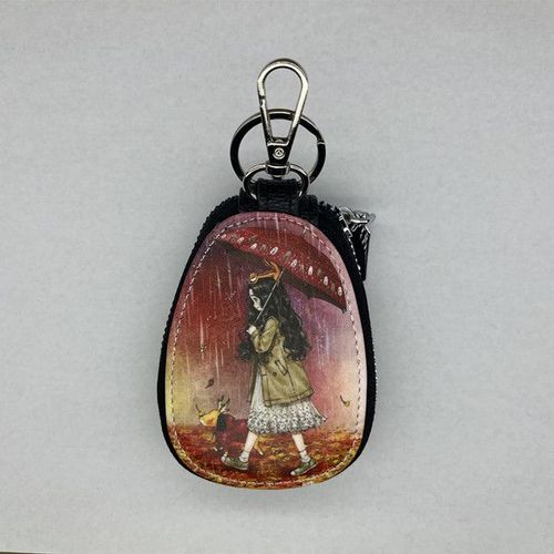 Général clé de voiture cas briquet sac dessin protection couverture hommes et femmes étui à clés Porta Chaves Purse Porta Chave Funda LNashA-19