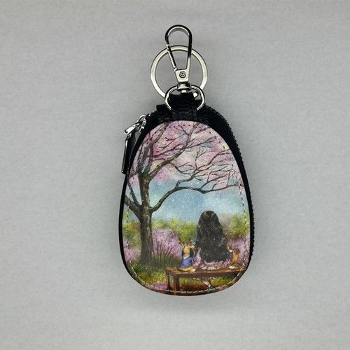 Général clé de voiture cas briquet sac dessin protection couverture hommes et femmes étui à clés Porta Chaves Purse Porta Chave Funda LNashA-19