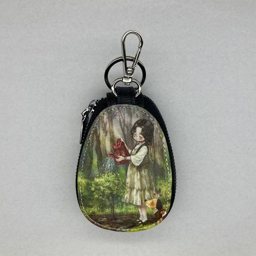 Général clé de voiture cas briquet sac dessin protection couverture hommes et femmes étui à clés Porta Chaves Purse Porta Chave Funda LNashA-19