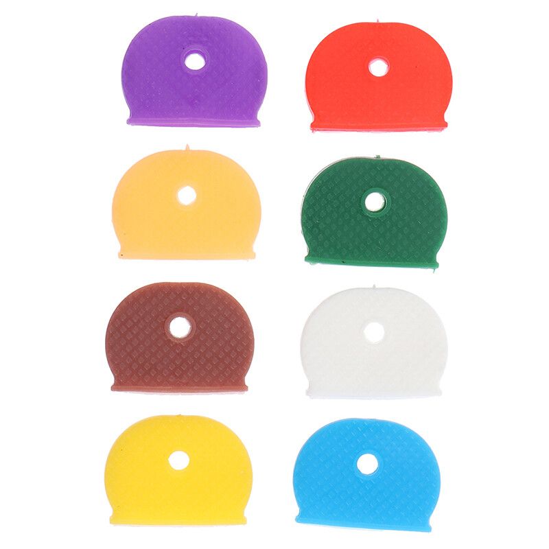 Lot de 10 serrures  cls en caoutchouc souple ajoures mult...
