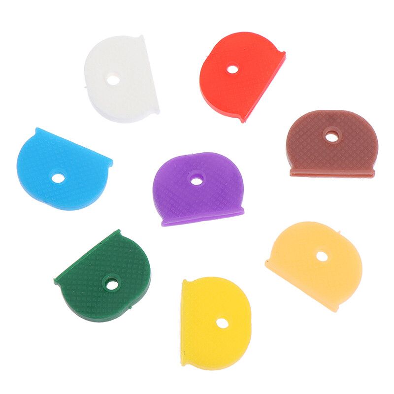 Lot de 10 serrures  cls en caoutchouc souple ajoures mult... - 4