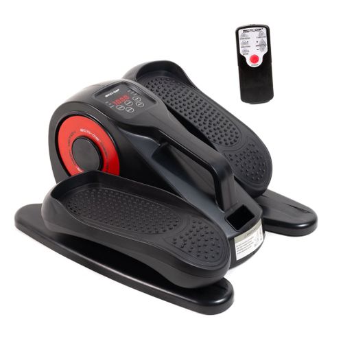 Mini Vélo Elliptique Desk Motion Électrique, Écran Led, Pédalage Avec Assistance, 20 Niveaux, 5 Fonctionnalités, Télécommande Eco-804