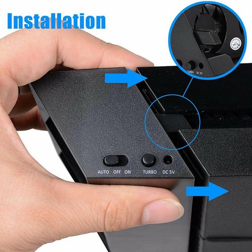 Ventilateur De Refroidissement Ps4, Ventilateurs De Refroidissement De Contrôle De Température De Refroidisseur Externe Usb