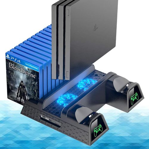 Console Ps4, Ventilateur De Refroidissement, Contrôleur, Station De Chargement, Stockage De Jeux