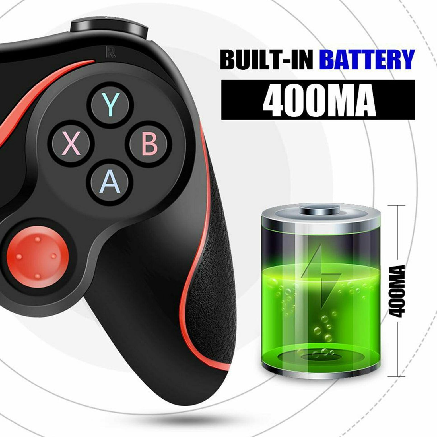 Manette De Jeu Sans Fil Pour Tablette Ios/Android, Tlphone... - 4