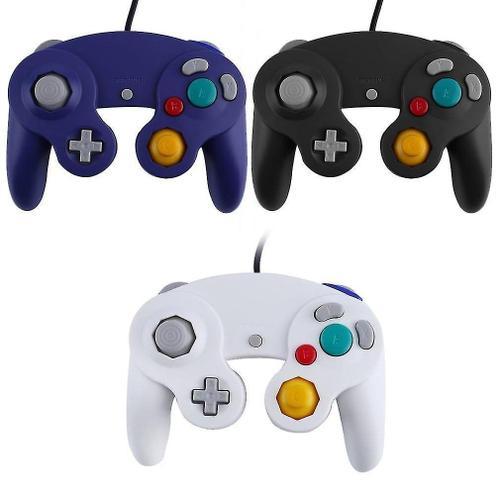 Manette De Contrôleur De Jeu Sensible En Plastique, Adaptée À Nintendo Gamecube Ou À Wii