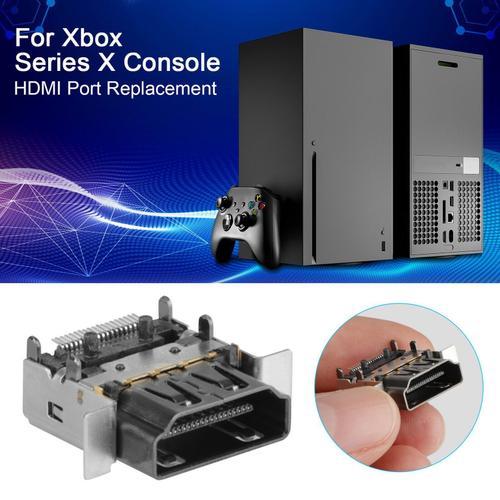 Prise de port HDMI de remplacement adaptée à la console XBOX série X