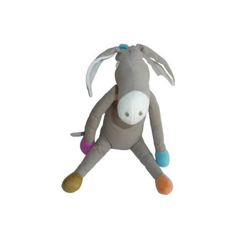 Doudou Peluche Âne 32 Cm Jardin D'ulysse