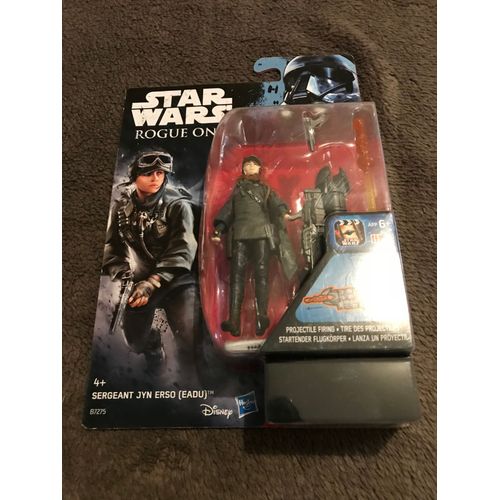 Figurine Star Wars Rogue One , Sergeant Jyn Erso , Disney Hasbro