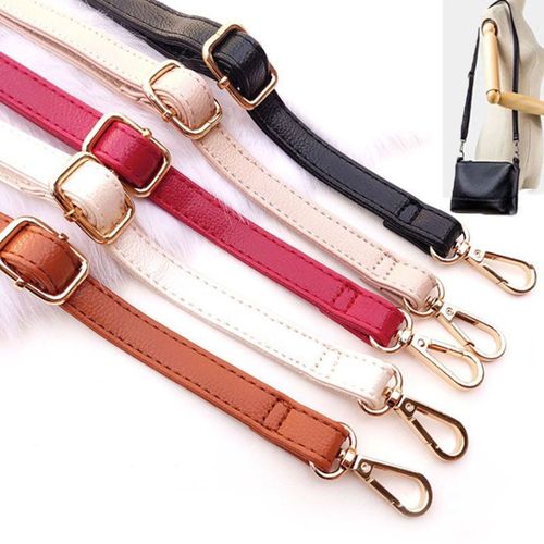 Bandoulière en cuir PU de 130Cm, poignée de sac détachable de couleur unie, ceintures de sac à main de remplacement, accessoires de bricolage