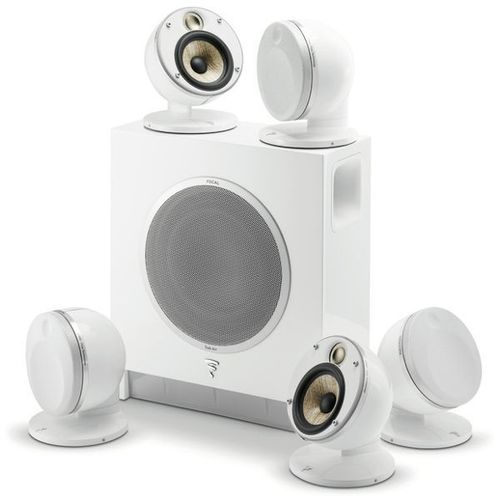 Focal Dome Flax Pack 5.1 - Enceinte - Blanc