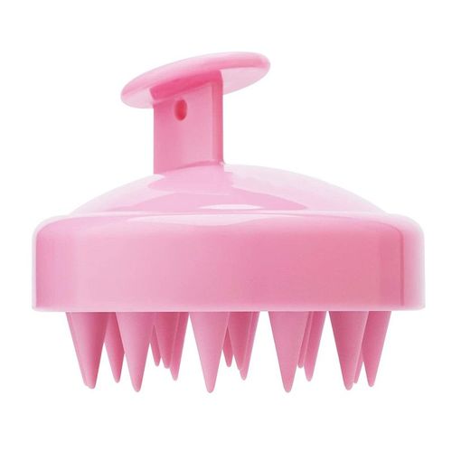 Brosse pour massage et peeling du cuir chevelu Rose