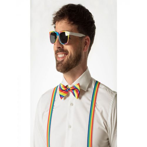 Kit Accessoires Arc En Ciel Adulte