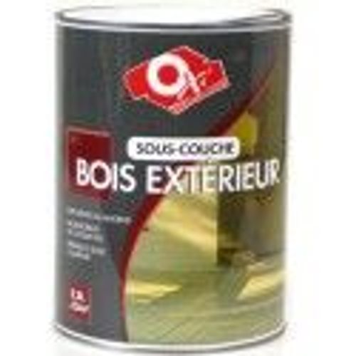 Peinture blanc sous couche bois extérieur préparation protection 2.5L SC1 OXI