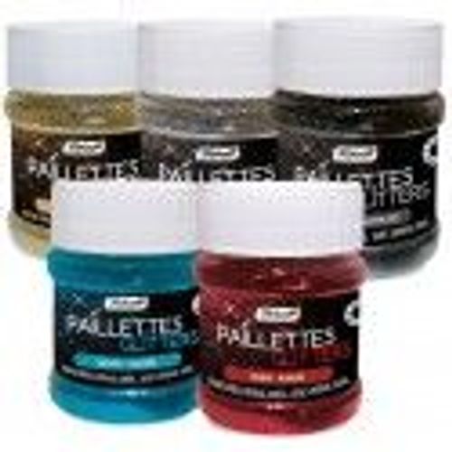 Paillettes glitters solution décorative pour peinture vernis joint cire RICHARD