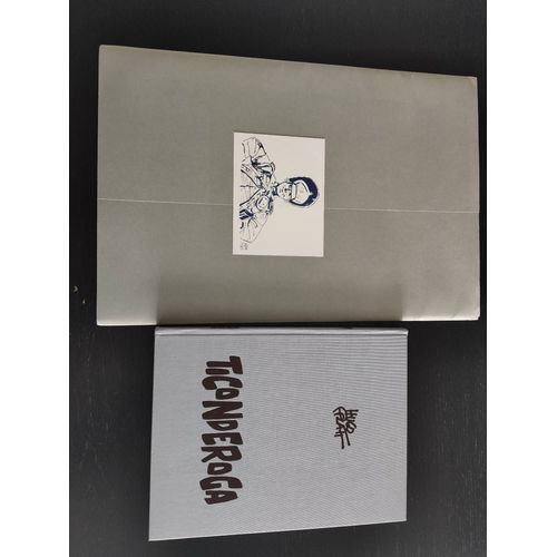 Hugo Pratt - Ticonderoga Portfolio & Album Tl/N° À 10 Exemplaires (Vi/X) - 1987