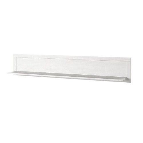 Étagère Murale 180cm Coloris Frêne Blanc. Collection Assia.