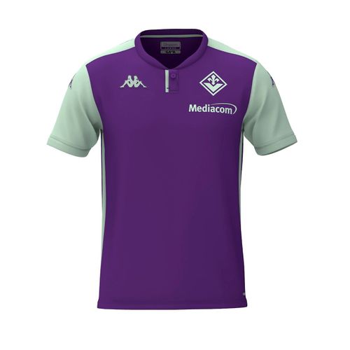 Polo Angata Fiorentina Officiel Football Violet/Indigo Homme