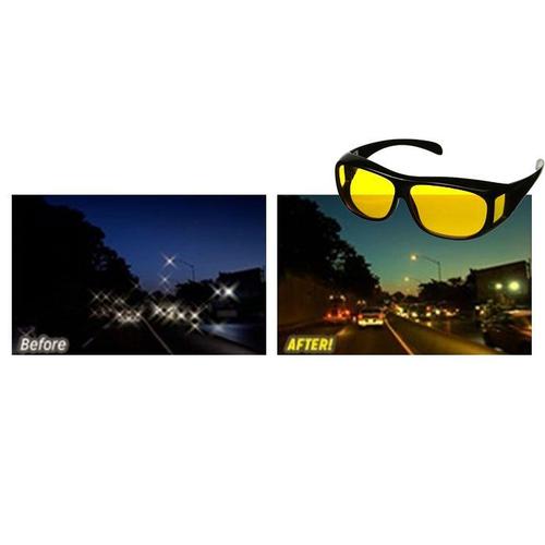 SHOP-STORY - Lunette Vision Nocturne Nuit Verre Jaune Anti