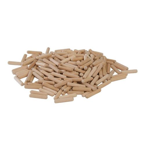 200 CHEVILLES RAINUREES BOIS POUR ASSEMBLAGES DE 6 x 30 mm