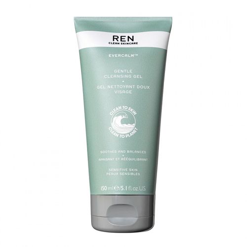 Ren - Evercalm Gentle Cleansing Gel 150 Ml 