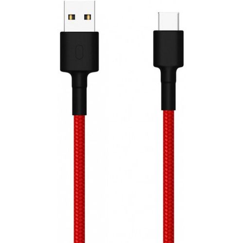 Cable Xiaomi Compatible Usb Type A - C M/m 1m (noir/rouge)