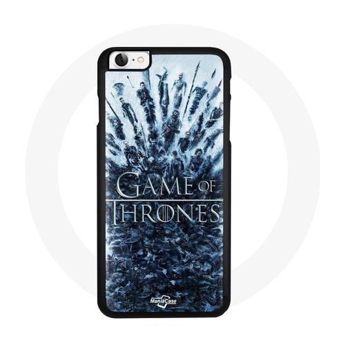 Coque Pour Iphone Se Game Of Thrones Saison 8 Episode 1 Le Trône De Fer Personnages Logo Gris