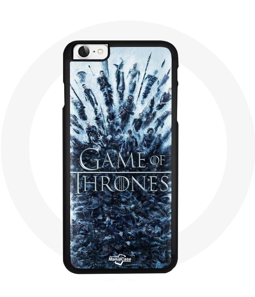 Coque Pour Iphone 5 Game Of Thrones Saison 8 Episode 1 Le Trône De Fer Personnages Logo Gris