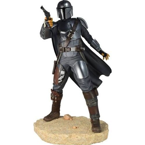 Diamond Select - Star Wars Premier Collection Mandalorian Mk3 Statue [] Actio